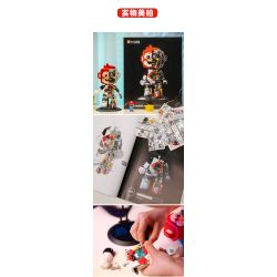 SPARK THINKING 77003 KHỈ SUY NGHĨ SPARK bộ đồ chơi xếp lắp ráp ghép mô hình