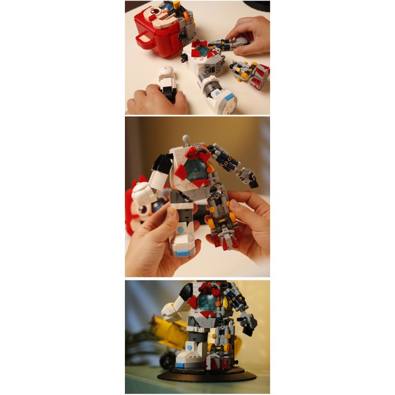 SPARK THINKING 77003 KHỈ SUY NGHĨ SPARK bộ đồ chơi xếp lắp ráp ghép mô hình