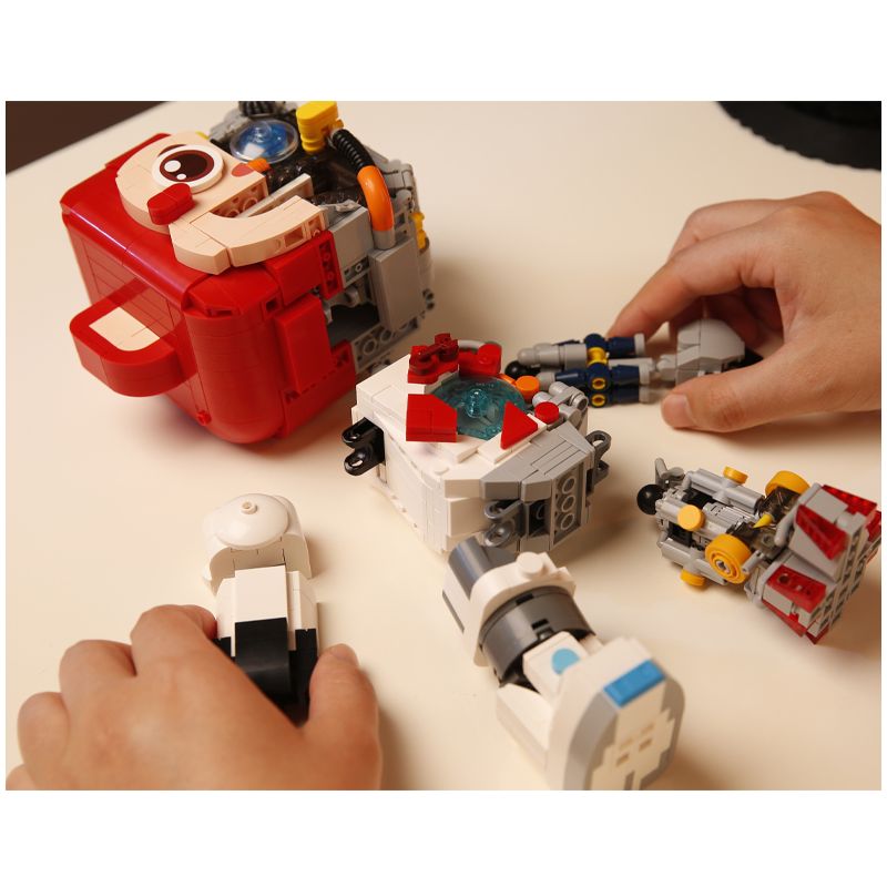 SPARK THINKING 77003 KHỈ SUY NGHĨ SPARK bộ đồ chơi xếp lắp ráp ghép mô hình