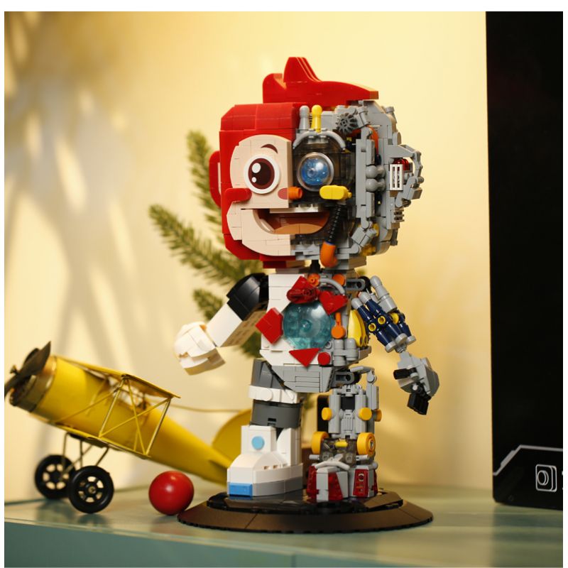 SPARK THINKING 77003 KHỈ SUY NGHĨ SPARK bộ đồ chơi xếp lắp ráp ghép mô hình