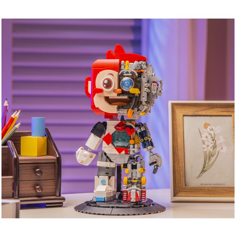 SPARK THINKING 77003 KHỈ SUY NGHĨ SPARK bộ đồ chơi xếp lắp ráp ghép mô hình