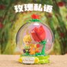 PANTASY 86331 QUẢ CẦU PHA LÊ CỦA HOÀNG TỬ BÉ LỜI THÌ THẦM HOA HỒNG bộ đồ chơi xếp lắp ráp ghép mô hình 300 khối