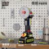 WEILE CREATION 2194 VŨ TRỤ CƠ KHÍ MÁY MÀI GÓC bộ đồ chơi xếp lắp ráp ghép mô hình 601 khối