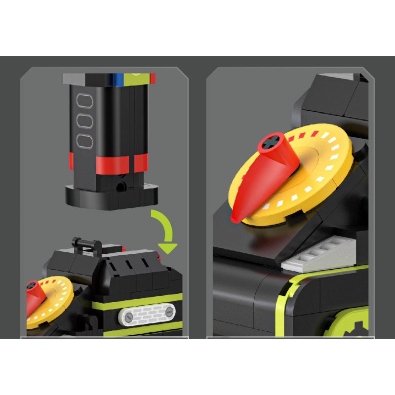 WEILE CREATION 2195 VŨ TRỤ CƠ HỌC KIM CƯƠNG ĐIỆN bộ đồ chơi xếp lắp ráp ghép mô hình 638 khối