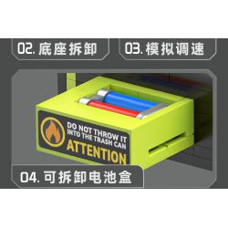 WEILE CREATION 2195 VŨ TRỤ CƠ HỌC KIM CƯƠNG ĐIỆN bộ đồ chơi xếp lắp ráp ghép mô hình 638 khối