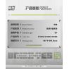 WEILE CREATION 2195 VŨ TRỤ CƠ HỌC KIM CƯƠNG ĐIỆN bộ đồ chơi xếp lắp ráp ghép mô hình 638 khối