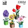 BEAUTY AND 13034 HOA bộ đồ chơi xếp lắp ráp ghép mô hình Creator Sáng Tạo