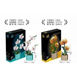 BEAUTY AND 13035 CÂY CHẬU bộ đồ chơi xếp lắp ráp ghép mô hình Creator Sáng Tạo