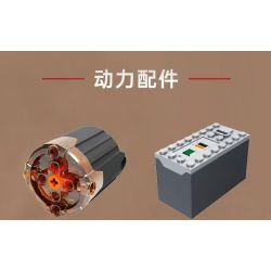 MouldKing 10193 Mould King 10193 ĐỘNG CƠ ĐỐI ĐỈNH NẰM NGANG bộ đồ chơi xếp lắp ráp ghép mô hình Technic Kỹ Thuật Công Nghệ Cao Mô Hình Phương Tiện 609 khối