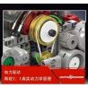 MouldKing 10193 Mould King 10193 ĐỘNG CƠ ĐỐI ĐỈNH NẰM NGANG bộ đồ chơi xếp lắp ráp ghép mô hình Technic Kỹ Thuật Công Nghệ Cao Mô Hình Phương Tiện 609 khối