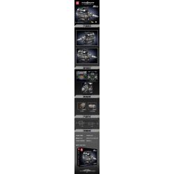 MouldKing 10205 Mould King 10205 RR ĐỘNG CƠ XE HƠI SANG TRỌNG V12 bộ đồ chơi xếp lắp ráp ghép mô hình Technic RR LUXURY CAR V12 ENGINE Kỹ Thuật Công Nghệ Cao Mô Hình Phương Tiện 733 khối