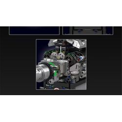 MouldKing 10205 Mould King 10205 RR ĐỘNG CƠ XE HƠI SANG TRỌNG V12 bộ đồ chơi xếp lắp ráp ghép mô hình Technic RR LUXURY CAR V12 ENGINE Kỹ Thuật Công Nghệ Cao Mô Hình Phương Tiện 733 khối