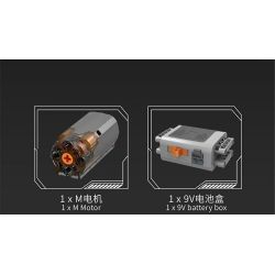 MouldKing 10206 Mould King 10206 XE THỂ THAO MCL SỬ DỤNG ĐỘNG CƠ V8 bộ đồ chơi xếp lắp ráp ghép mô hình Technic MCL SUPERCAR V8 ENGINE Kỹ Thuật Công Nghệ Cao Mô Hình Phương Tiện 737 khối