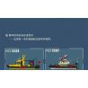 MouldKing 10110 Mould King 10110 BẾN TÀU ĐÁNH CÁ bộ đồ chơi xếp lắp ráp ghép mô hình Creator FISHING BOAT DOCK Sáng Tạo 800 khối