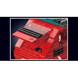 MouldKing 24074 Mould King 24074 CUỘC PHIÊU LƯU NGOÀI TRỜI FIAT 126P bộ đồ chơi xếp lắp ráp ghép mô hình City FIAT 126P OUTDOOR ADVENTURE Thành Phố 393 khối