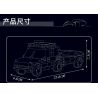 MouldKing 24074 Mould King 24074 CUỘC PHIÊU LƯU NGOÀI TRỜI FIAT 126P bộ đồ chơi xếp lắp ráp ghép mô hình City FIAT 126P OUTDOOR ADVENTURE Thành Phố 393 khối