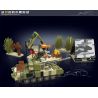 MouldKing 24073 Mould King 24073 TRẠI NGHỈ XE TĂNG T-72B3 bộ đồ chơi xếp lắp ráp ghép mô hình Military Army T-72B3 TANK REST CAMP Quân Sự Bộ Đội 513 khối