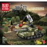 MouldKing 24073 Mould King 24073 TRẠI NGHỈ XE TĂNG T-72B3 bộ đồ chơi xếp lắp ráp ghép mô hình Military Army T-72B3 TANK REST CAMP Quân Sự Bộ Đội 513 khối