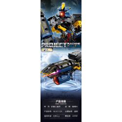 GBL KY1129 1129 MECHA PHẢN BỘI BÓNG TỐI bộ đồ chơi xếp lắp ráp ghép mô hình Technic Kỹ Thuật Công Nghệ Cao Mô Hình Phương Tiện 489 khối