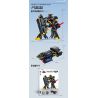 GBL KY1129 1129 MECHA PHẢN BỘI BÓNG TỐI bộ đồ chơi xếp lắp ráp ghép mô hình Technic Kỹ Thuật Công Nghệ Cao Mô Hình Phương Tiện 489 khối