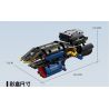 GBL KY1129 1129 MECHA PHẢN BỘI BÓNG TỐI bộ đồ chơi xếp lắp ráp ghép mô hình Technic Kỹ Thuật Công Nghệ Cao Mô Hình Phương Tiện 489 khối
