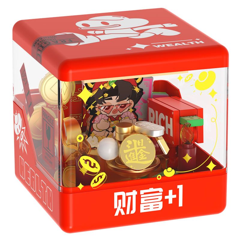 IBLOCK IB2201 2201 KỲ LẠ VÀ THẦN HỘP VẼ CỌ bộ đồ chơi xếp lắp ráp ghép mô hình