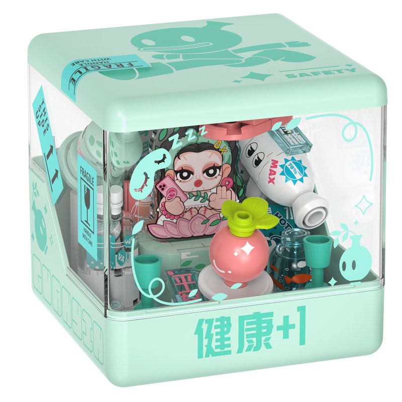 IBLOCK IB2201 2201 KỲ LẠ VÀ THẦN HỘP VẼ CỌ bộ đồ chơi xếp lắp ráp ghép mô hình