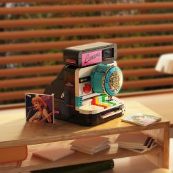 ZHEGAO 662046 MỘT CAMERA HÌNH ẢNH ĐÃ ĐƯỢC CHỤP bộ đồ chơi xếp lắp ráp ghép mô hình INSTANT CAMERA 478 khối