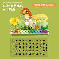 JIESTAR 58279 TẤM SỐ BÃI ĐẬU XE bộ đồ chơi xếp lắp ráp ghép mô hình Arts & Crafts 199 khối