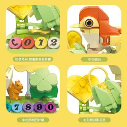 JIESTAR 58279 TẤM SỐ BÃI ĐẬU XE bộ đồ chơi xếp lắp ráp ghép mô hình Arts & Crafts 199 khối