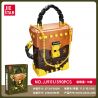 JIESTAR JJ9111 9111 CÁI TÚI bộ đồ chơi xếp lắp ráp ghép mô hình 590 khối