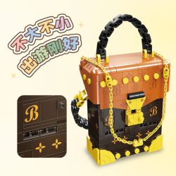 JIESTAR JJ9111 9111 CÁI TÚI bộ đồ chơi xếp lắp ráp ghép mô hình 590 khối