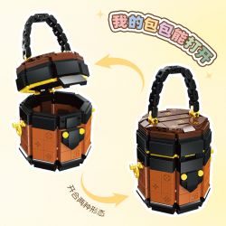 JIESTAR JJ9112 9112 CÁI TÚI bộ đồ chơi xếp lắp ráp ghép mô hình 622 khối