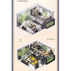 TOP TOY TC2001 2001 TÌNH YÊU VÀ NHÀ SẢN XUẤT WARM HOUSE BAI QI bộ đồ chơi xếp lắp ráp ghép mô hình Movie & Game Phim Và Trò Chơi