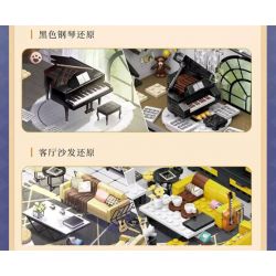 TOP TOY TC2001 2001 TÌNH YÊU VÀ NHÀ SẢN XUẤT WARM HOUSE BAI QI bộ đồ chơi xếp lắp ráp ghép mô hình Movie & Game Phim Và Trò Chơi