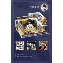 TOP TOY TC2002 2002 TÌNH YÊU VÀ NHÀ SẢN XUẤT TÚP LỀU ẤM ÁP LI ZEYAN HUT bộ đồ chơi xếp lắp ráp ghép mô hình Movie & Game Phim Và Trò Chơi