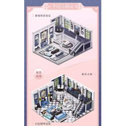 TOP TOY TC2002 2002 TÌNH YÊU VÀ NHÀ SẢN XUẤT TÚP LỀU ẤM ÁP LI ZEYAN HUT bộ đồ chơi xếp lắp ráp ghép mô hình Movie & Game Phim Và Trò Chơi