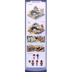 TOP TOY TC2002 2002 TÌNH YÊU VÀ NHÀ SẢN XUẤT TÚP LỀU ẤM ÁP LI ZEYAN HUT bộ đồ chơi xếp lắp ráp ghép mô hình Movie & Game Phim Và Trò Chơi