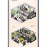 TOP TOY TC2004 2004 NGÔI NHÀ ẤM ÁP TÌNH YÊU VÀ SẢN XUẤT CHU QILUO bộ đồ chơi xếp lắp ráp ghép mô hình Movie & Game Phim Và Trò Chơi