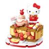 KEEPPLEY K20859 20859 SANRIO FOODIST SWEET APPLE SCHOOL KATIE CAT bộ đồ chơi xếp lắp ráp ghép mô hình HELLO KITTY