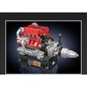 MouldKing 10204 Mould King 10204 ĐỘNG CƠ XE THỂ THAO FE bộ đồ chơi xếp lắp ráp ghép mô hình Technic FE SPORTS CAR V8 ENGINE Kỹ Thuật Công Nghệ Cao Mô Hình Phương Tiện 750 khối