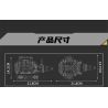MouldKing 10204 Mould King 10204 ĐỘNG CƠ XE THỂ THAO FE bộ đồ chơi xếp lắp ráp ghép mô hình Technic FE SPORTS CAR V8 ENGINE Kỹ Thuật Công Nghệ Cao Mô Hình Phương Tiện 750 khối