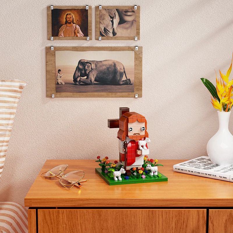  BuildMoc F-C10116 Jesus Xếp hình lắp ráp ghép mô hình Chúa Giêsu