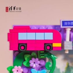 TSINGHUA IMPRESSION QHYX001 KHUNG ẢNH SÁNG TẠO VĂN HÓA TSINGHUA bộ đồ chơi xếp lắp ráp ghép mô hình Gear Đồ Lắp Ghép 602 khối