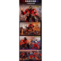 KEEPPLEY 75273 ULTRAMAN DIMENSIONAL MECH SỐ 1 GEIDE bộ đồ chơi xếp lắp ráp ghép mô hình Movie & Game Phim Và Trò Chơi 440 khối