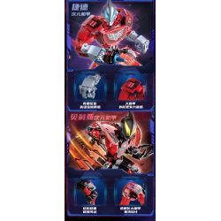 KEEPPLEY 75274 ULTRAMAN DIMENSIONAL MECHA TẬP 1 BELIAL bộ đồ chơi xếp lắp ráp ghép mô hình Movie & Game Phim Và Trò Chơi 430 khối