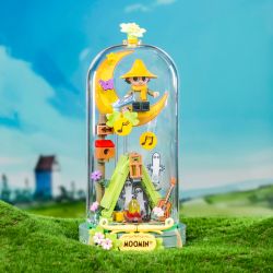 PANTASY 87203 MẸ QI REALM HIỆU SUẤT CỦA SHI LICHI bộ đồ chơi xếp lắp ráp ghép mô hình MOOMIN 300 khối