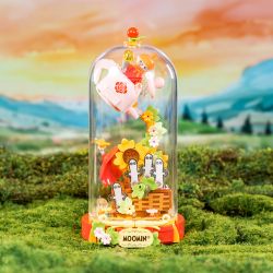 PANTASY 87204 MUMING QI REALM TRÀ CHIỀU CỦA XIAOMEI bộ đồ chơi xếp lắp ráp ghép mô hình MOOMIN 300 khối