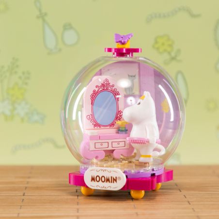 PANTASY 87208 MUMING CHUYỂN VÙNG BÀN TRANG ĐIỂM CỦA GOY bộ đồ chơi xếp lắp ráp ghép mô hình MOOMIN 300 khối