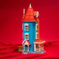 PANTASY 87201 MOOMIN HOUSE PHIÊN BẢN KỶ NIỆM 80 NĂM bộ đồ chơi xếp lắp ráp ghép mô hình 1800 khối